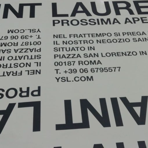 scritte adesive